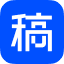 稿定在线PS logo