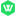 微微在线二维码 logo